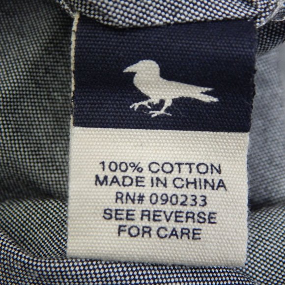 Long Sleeve Button Down Shirt Size XL Mens Modern Amusement PacSun Gray - Picture 9 of 10